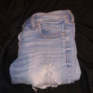 Hollister ripped jeans
